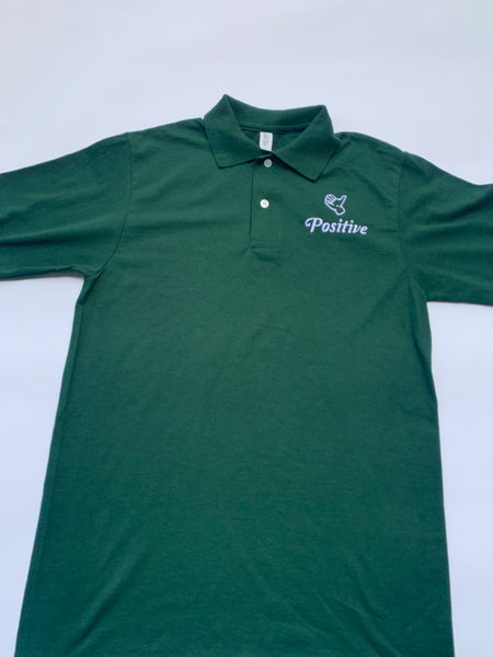 Express yourself polo-green